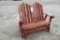 AMISH BUILT RED CEDAR-2 SEATER 5FT X 24FT