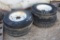 LOT OF (4) TRACTOR TIRES