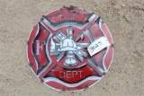 SIGN - FIRE DEPT MOON AND STARS