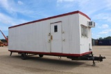 8X28 OFFICE TRAILER, SINGLE