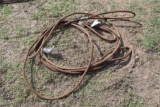 LOT OF (2) WIRE ROPE SLINGS