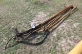 LOT OF METAL HYDRAULIC LINES
