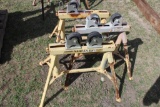 LOT OF (3) ADJUST-A-ROLL STANDS