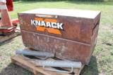 KNACK BOX W/CONTENTS AND (2) POST DRIVERS