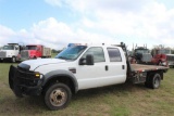 FORD F450 4-DOOR FLATBED