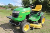 JOHN DEERE L120 RIDING LAWN MOWER