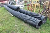 LOT OF (3) 1IN PLASTIC PIPE