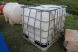 PLASTIC HOLDING TANK