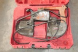 MILWAUKEE HEAVY DUTY ELECTRIC BANDSAW W/ CASE