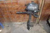 COLEMAN 2.6HP GAS BOAT MOTOR FOUR STROKE