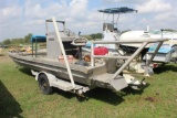 ALUMINUM WORK BOAT