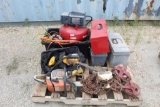 PALLET OF TOOL BOXES, BOX OF