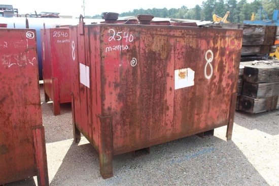 LOT OF (2) LUBE OIL TANKS