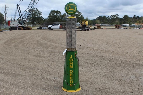 John Deere Metal Gas Pump