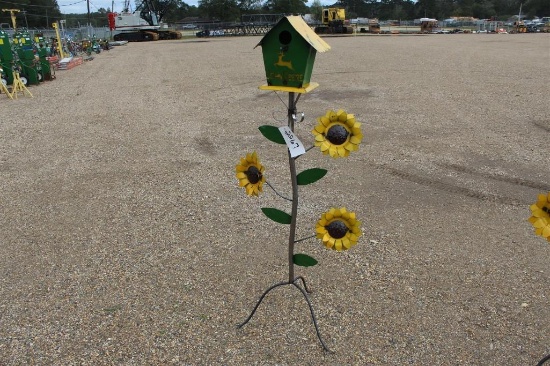 John Deere Flower Birdhouse