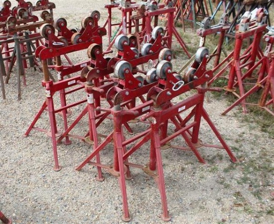 Lot of (6) Misc Roller Stands
