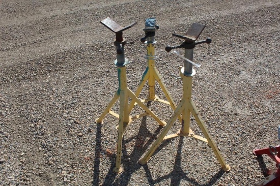 Lot of (3) Misc Jack Stands, (5) Tops
