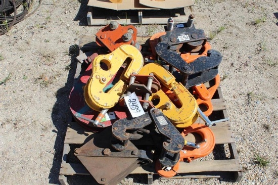 Pallet of Beam Clamps