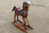 Wooden Rocking Horse