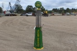 John Deere Metal Gas Pump