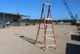 9' A-Frame Fiberglass Ladder