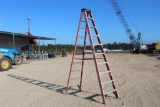 10' A-Frame Fiberglass Ladder