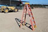 6' A-Frame Fiberglass Ladder