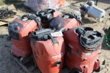 (5) Hilti Shop Vacs