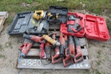 Pallet of Misc Hand Tools - Hilti Saws-Alls - Other Tools