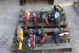 Pallet of Misc Grinders & Drill (Parts Only)