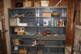 Lot of Misc Items, Metal Cabinets, Microwave, Ref., etc