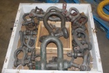 Lot of Large Shackles