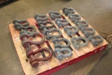 Pallet of Misc Shackles