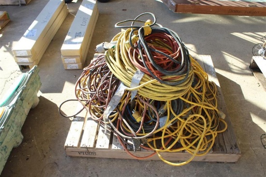 PALLET OF EXTENSION CORDS