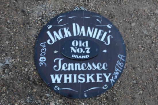 JACK DANIELS METAL HANGING SIGN