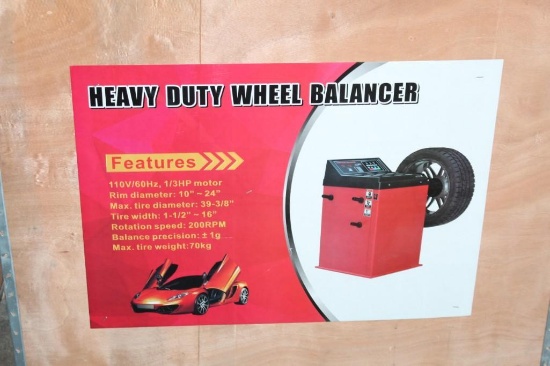 HEAVY DUTY WHEEL BALANCER