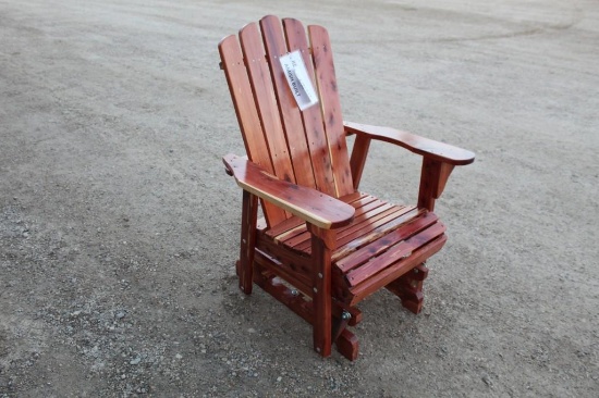 RED CEDAR GLIDER AMISH BUILT