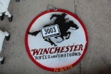 METAL WINCHESTER HANGING SIGN