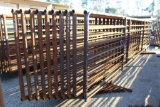 LOT OF PIPE FENCE