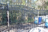 ENTRANCE GATE - APPROXIMATELY 18FT WIDE