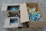PALLET OF MISC FITTINGS + MARKING TAPE