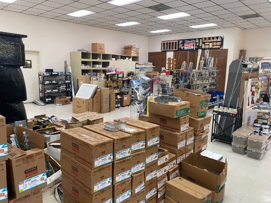 Hardware Store Online Only Auction