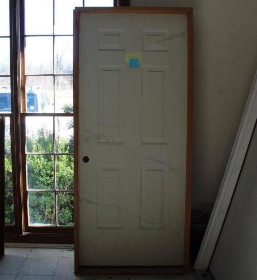 3' x 6' 8'' 45 Minute Fire Rate Door - Right Inswing