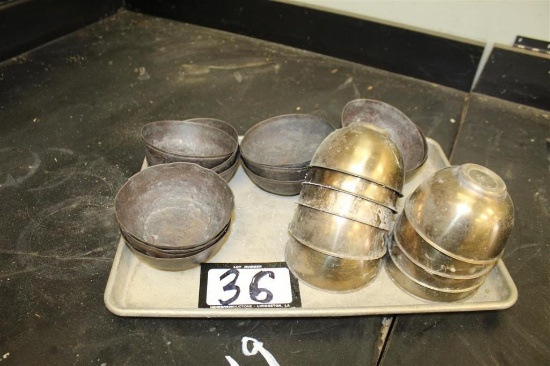 Lot of Copper Bowls