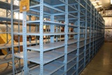 Approximately (198) Metal Shelves - 43' 2'' x 3' x 10'