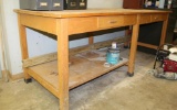 3' x 8' Wood Table