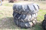 Lot of (3) Used 14.5-24 Tires