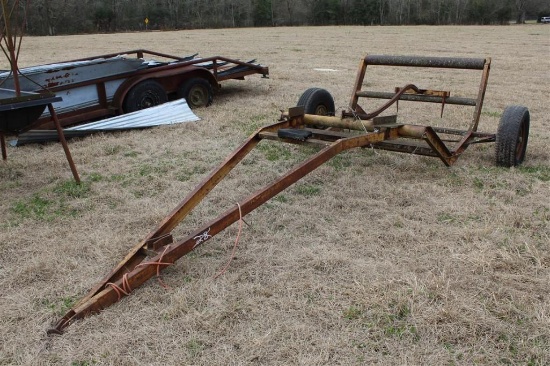 Pull Behind Round Bale Hauler