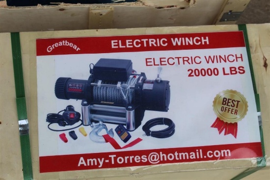 GREAT BEAR 2000 LB ELECTRIC WINCH