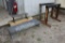 LOT OF (2) STANDS AND GRATE STEPS
